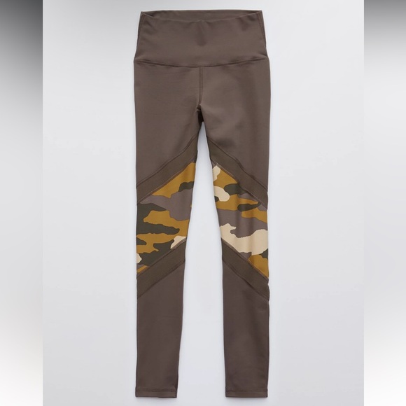 Aerie Camo High-Waisted Leggings - Picture 1 of 5